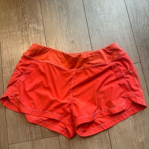 Athleta Vibrant Pink/Orange Athletic Shorts